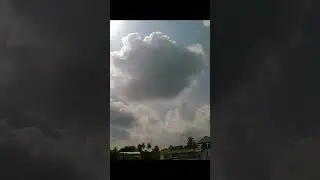 Heavy afternoon clouds clearing #timelapsevideos #cloudlapse #timelapse #sky #skylapse #clouds