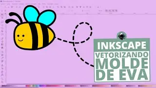 Molde para artesanato em EVA - como vetorizar no Inkscape