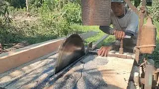 Wow, Amazingly Beautiful Sawing Wood With A Homemade Circular Saw 
