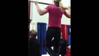 Jennifer Thompson pull ups @ ASF