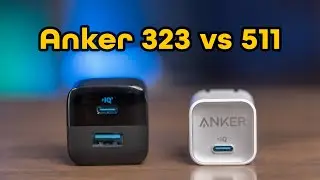 Anker 33 Watt vs 30 Watt USB C Charger Comparison 323 & 511 Nano