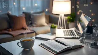Quiet Night Work to writing | Soft Light Study