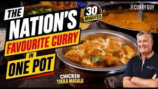 CHICKEN TIKKA MASALA  -  30 MINUTE RECIPE From The Curry Guy One Pot Cookbook