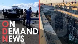Ukraine War: New Crimea Bridge Attack