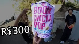 PIPOCA DE 300 REAIS! PISTA DO NYJAH HUSTON SESH