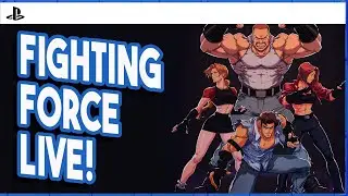🔴  Fighting Force 1 & 2 LIVE + Anime & Manga Empehlungen + Dragonball   | PS5 - Gameplay - Deutsch