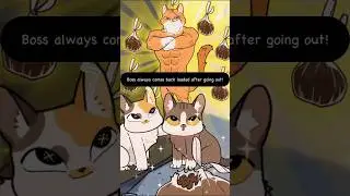 The Cat Food Code: Secrets of the Cat Boss 😼🍣 #cat #animation #shikentoons