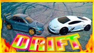 Hot Wheels Drift on Custom DIY Track