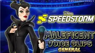 All Maleficent Voice Clips &bull; Disney Speedstorm &bull; All Voice Lines &bull; 2023