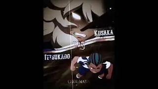 Kusaka vs tetsukado #inazuma #shorts #anime