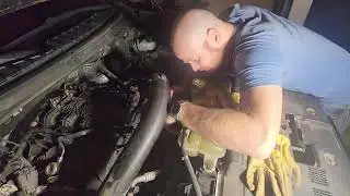 2019 lincoln navigator L: replace water pump and thermostat housing 2