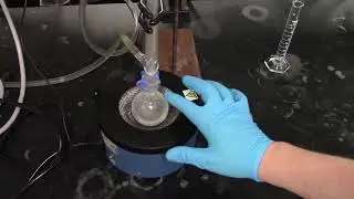 Saponification of Methyl Benzoate: Refluxing the ester
