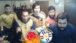 Colombia 1 Paraguay 2 | Eliminatorias Rusia 2018 | Reacción Amigos | El Club de la Ironía