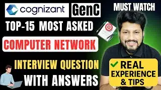 Computer Networks Interview Questions 🔥 Most Asked in Cognizant GenC | Simple Explanation