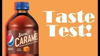 Salted Caramel Pepsi Taste Test