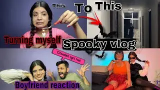 SPOoky vlog with @RowhiRai  , kamjor dil wale na dekhe⚠️ |Nibha|