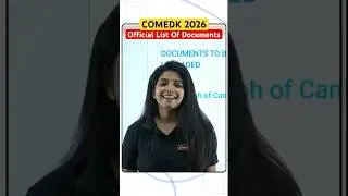 📝 Official List Of Documents For COMEDK 2026 Exam - COMEDK 2026 Documents Required 🚨