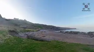 Path to Auchmithie Harbour, Scotland