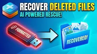 How to Recover Photos from 💾 SD Card & USB with RecoveryFox AI 📸 (100% Working)