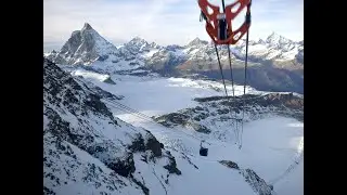 Glacier Ride Klein Matterhorn Zermatt Bergfahrt 2020 cable car Switzerland