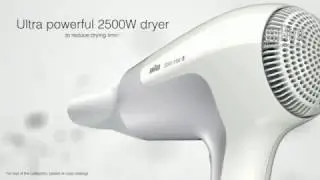 Фен Braun HD 580 - видео обзор