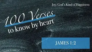 Consider it Pure Joy (James 1:2 NIV) - a Bible memory verse song
