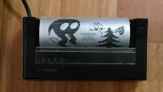 Horace Goes Skiing on Sinclair ZX Printer