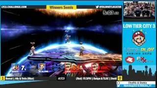 LTC3 Smash4 - Dakpo & Denti vs Ally & Trela - Winners Semifinals