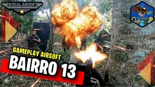 AIRSOFT BAIRRO 13 PEGOU FOGO #airsoft #airsoftgameplay #airsoftgame #airsoftwar #airsoft2025