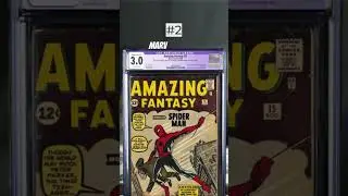 Top Five Comics from 2025 Summer Auction #marvelcomics #spidermancomics #silveragecomics