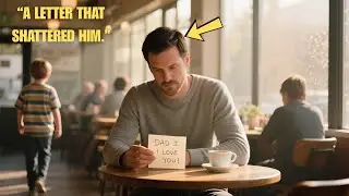 Single Mom&rsquo;s Son Slipped a Letter to the Lonely Man at the Caf&eacute;&mdash;What He Read Shattered Him