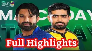 Peshawar Zalmi vs Mulan sultan || HBL PSL season 9|| Full Highlights #psl #hblpsl9