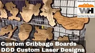 Custom Cribbage Boards and Lake Cabin Decorations from D&D Custom Laser Designs | Weekend Handyman