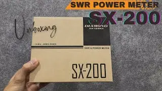 REVIEW & UNBOXING SWR POWER METER SX-200