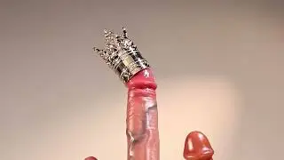 Thrusting Dildo Vibrator with Suction Cup | 10 Thrusts + 3 Vibes for G Spot & Anal Pleasure
