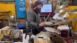 THE (GHOST) NOTE MUSIC SCHOOL Drum Lesson Summary: dead, rebound, moeller, and piston strokes #drums
