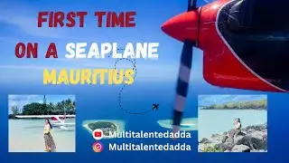 Seaplane experience 😍 in mauritius 🇲🇺(video 7/100 challenge) #africa #seaplane #bucketlist 