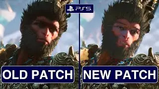 Black Myth Wukong NEW PERFORMANCE MODE VS LEGACY Mode on PS5 | Comparison Side by Side 4K 60 FPS