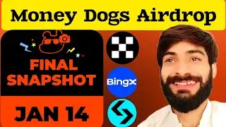 Money Dogs Airdrop Listing Date |Money Dogs Airdrop Withdrawal|money dogs airdrop listing date today