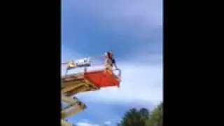 20ft free fall onto airbag