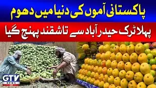 Pakistan's First NLC Truck Arrives In Tashkent from Hyderabad | Sindh Mangoes | Breaking News