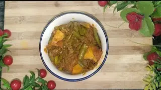 आलू और बीन्स की सब्जी बनाने की विधि हिंदी में/Aloo aur beans ki sabji recipe| aloobeans 