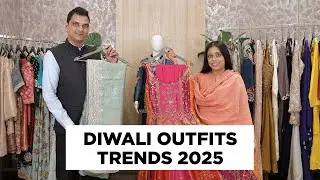 Diwali Outfits 2025 | New Trends for Diwali Festive wear in Saree, Fusion, Kurti Sets & Salwar Suits