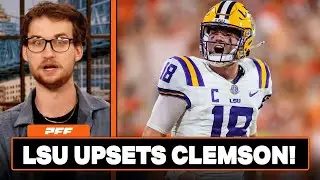 Обзор матча LSU против Clemson | Выпуск рейтинга PFF