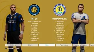 Pro Evolution Soccer 6 Remake Season 2006-2007: INTER x DYNAMO KYIV #playstation5 #gameplay #pes6