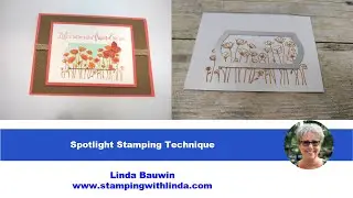 Spotlight Stamping Technique