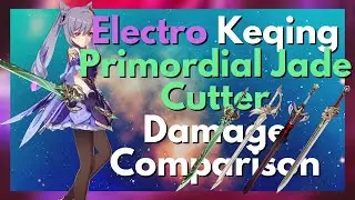 Primordial Jade Cutter Best Sword for Keqing? Plus Best 3-Star Artifacts for Midgame Genshin Impact