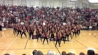 RRHS Dragonettes Homecoming Pep Rally