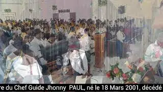 Cer&eacute;monie Fun&eacute;raire du Chef guide JOHNNY PAUL
