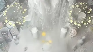 HORIZONTAL SHORT📽️#ajaxasmr #cometasmr #powderplay #lemoncomet #satisfying #dusty #asmrsounds  